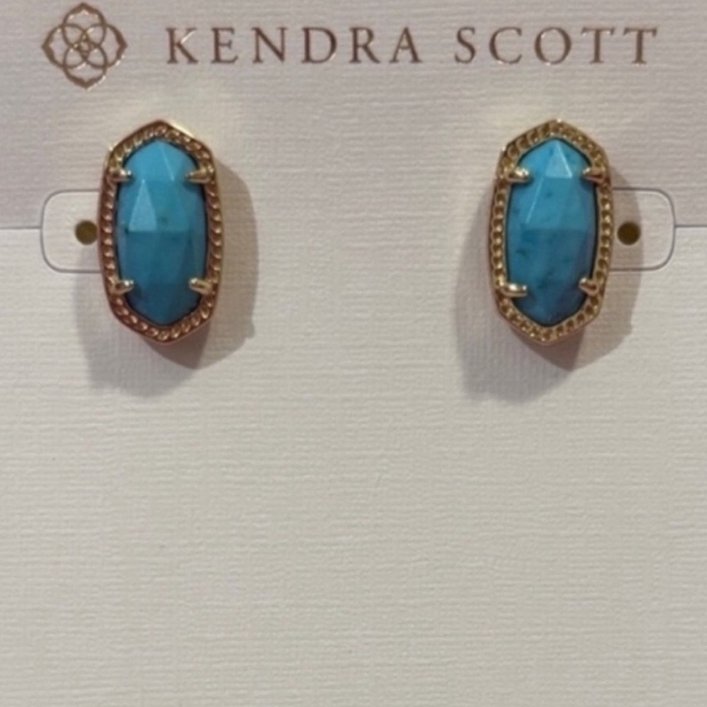 ✨SOLD✨ Kendra Scott Ellie Earrings Kendra Scott Earrings Turquoise Magnesite